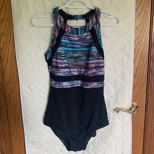 One Piece Swimsuit with rubber slip - size 10
